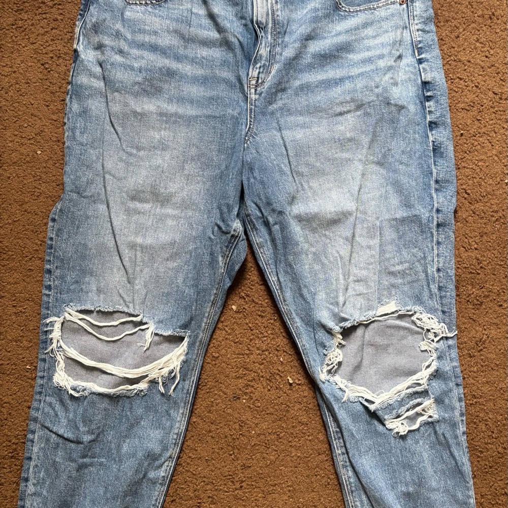 American Eagle Outfitters Blue Straight Leg Jeans